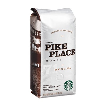 Starbucks, Coffee, Pike Place, Ground, 1lb Bag
